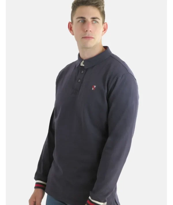Hombre EMBLEMS POLO MANGA LARGA ROSSI-2565